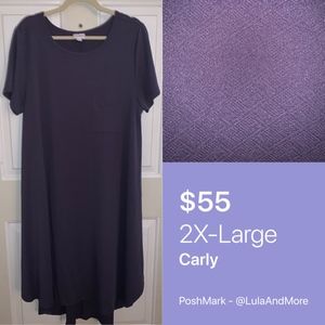 🆕 LuLaRoe 2XL Carly Hi-Lo Swing Dress - NWT